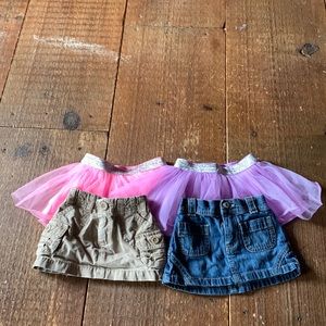 Infant skirts